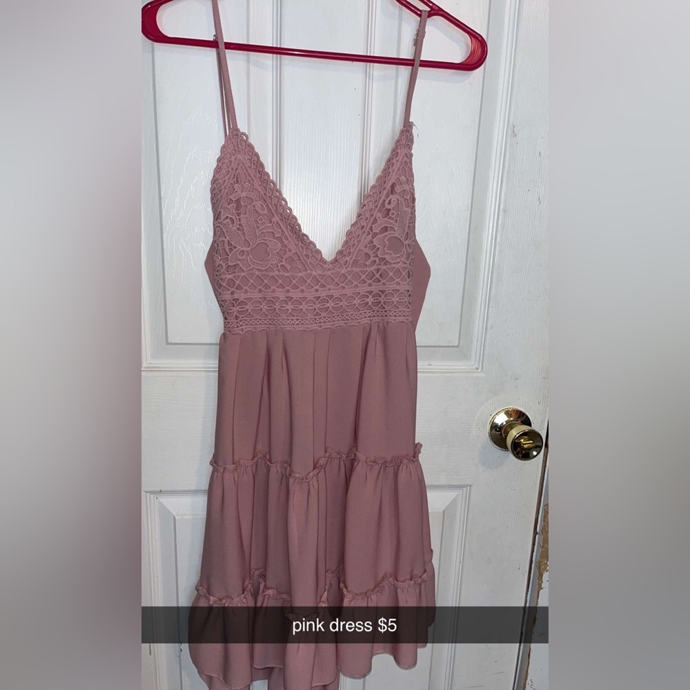 Pink dress